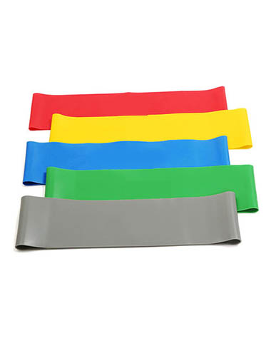 Squat with tension band